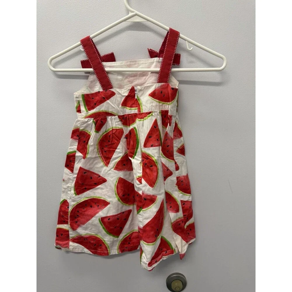 Little Girls Gymboree Watermelon Dress Size 4